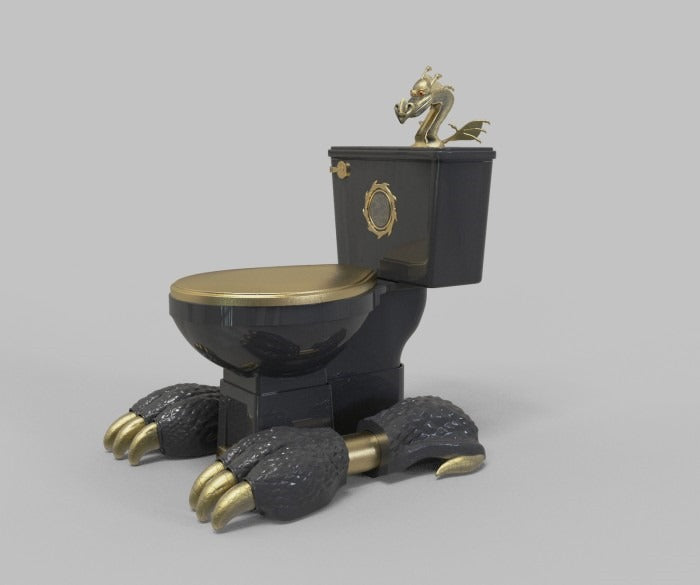 Dogon Dragon Pedestal Toilet w/ Optional Head