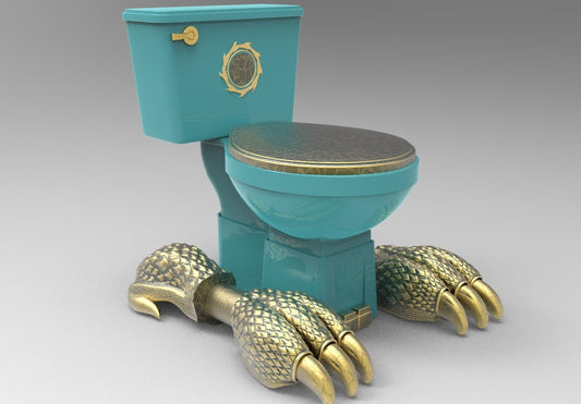 Dogon Dragon 5-Level Pedestal Toilet