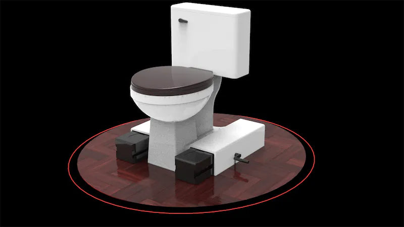Manual Pedestal Toilet